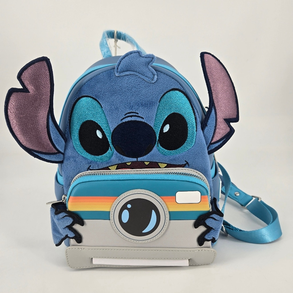 Lilo & Stitch Camera Mini Backpack - Boxlunch Exc… - image 1